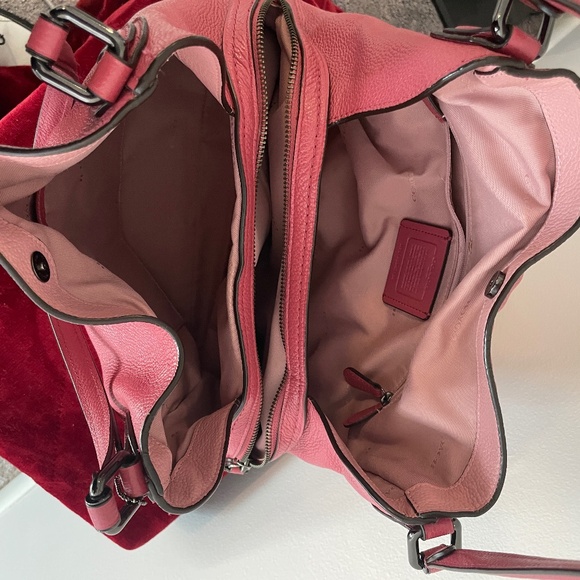 Coach Edie Turnlock 57125 - Dusty Rose Pink - Picture 6 of 6